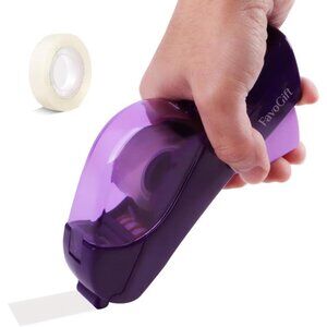 One-Handed Tape Dispenser Gun - Automatic Cutter for Gift Wrapping, Office & Cra